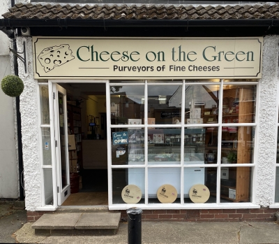Cheese on the Green shop front